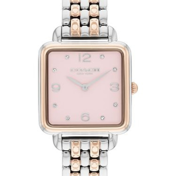 Coach Accessories - COACH Women's Cass Two-Tone Stainless Steel Bracelet Watch, 28mm